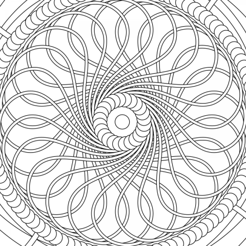 Free pattern 2 - Patterns for Colouring